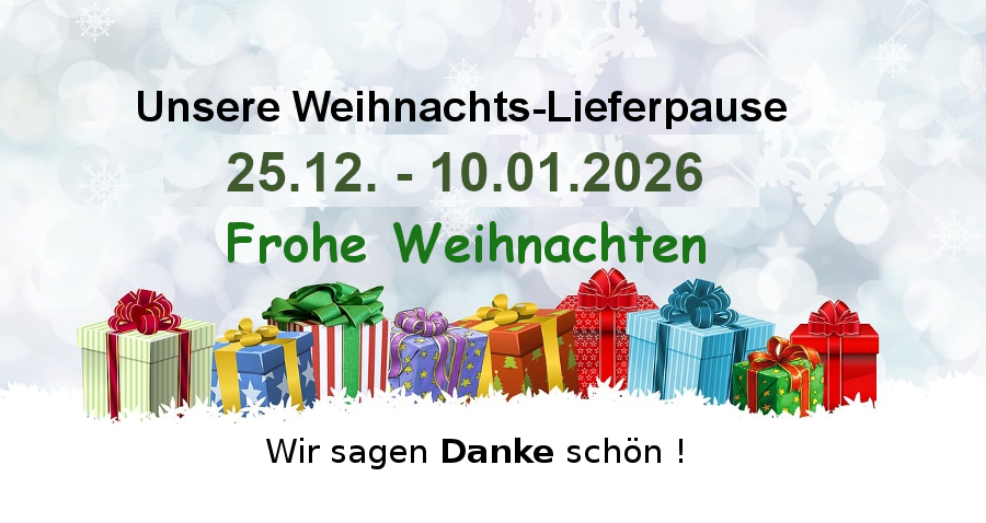 Wir wünschen ein frohes Weihnachtsfest 2025!
