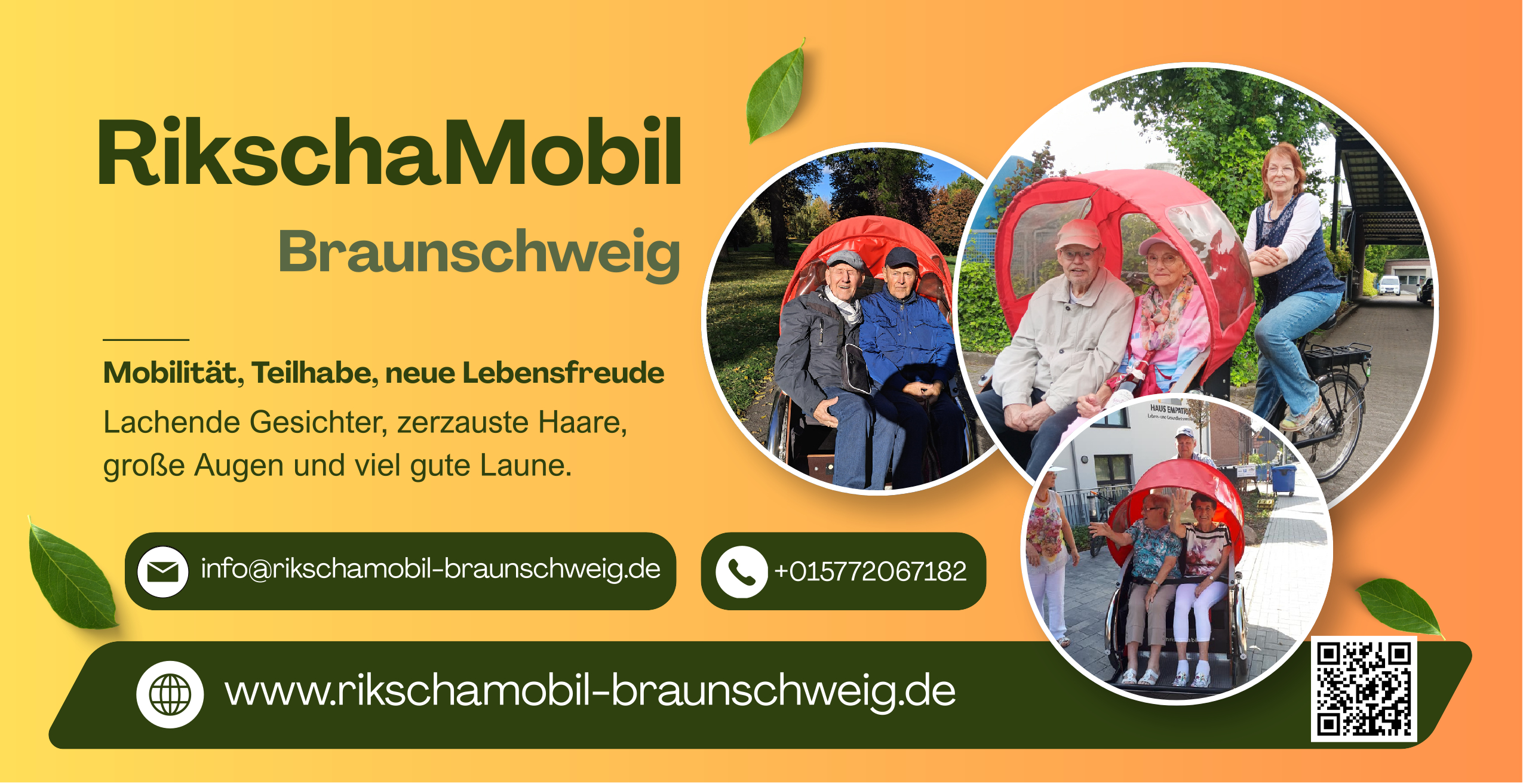 RikschaMobil Braunschweig -Mobilität und Teilhabe